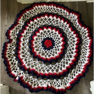 Handmade Ruffled Table Covering